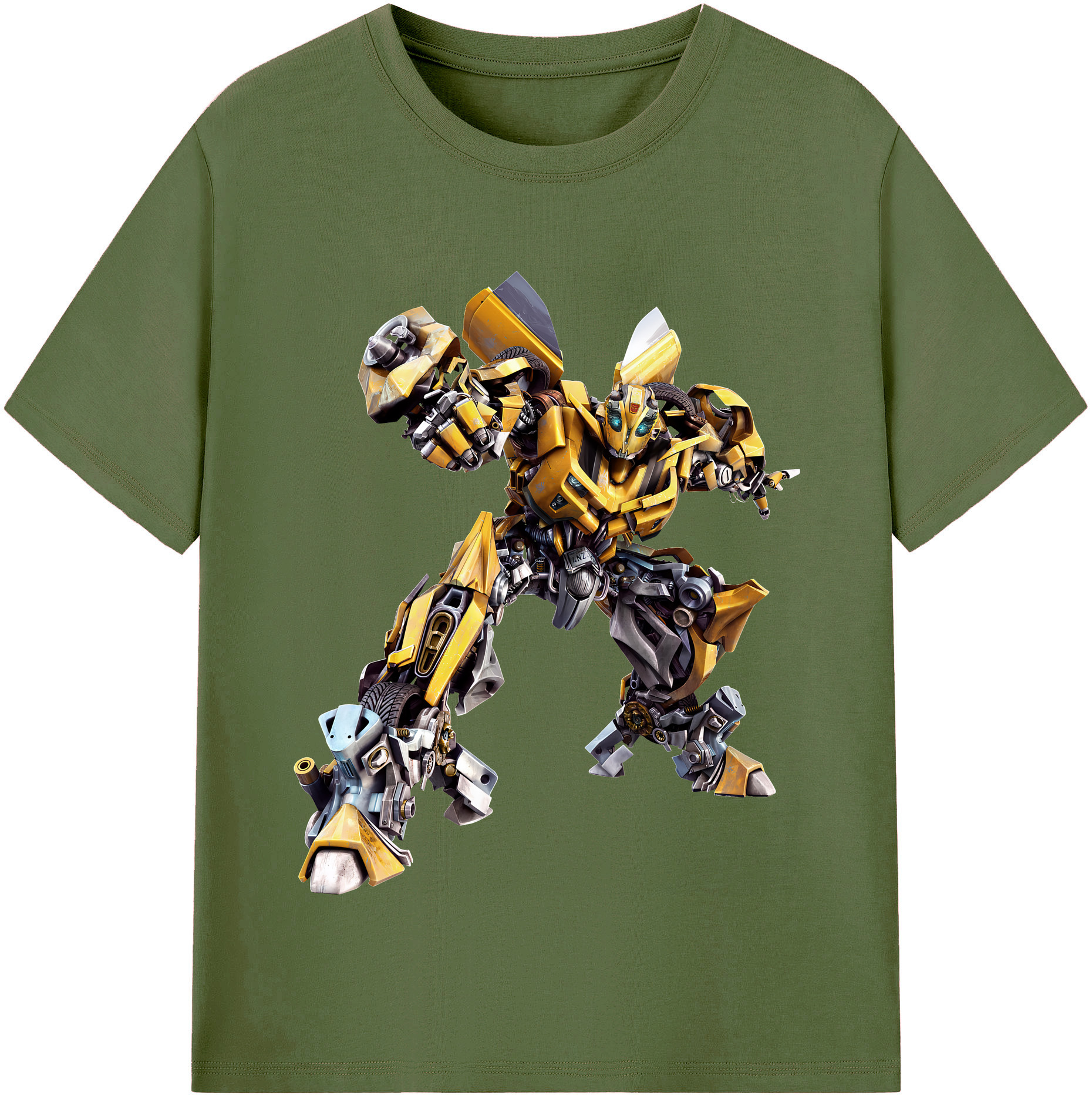 （画像用） Transformers トランスフォーマー 綿100％半袖Tシャツ（フロントプリント）